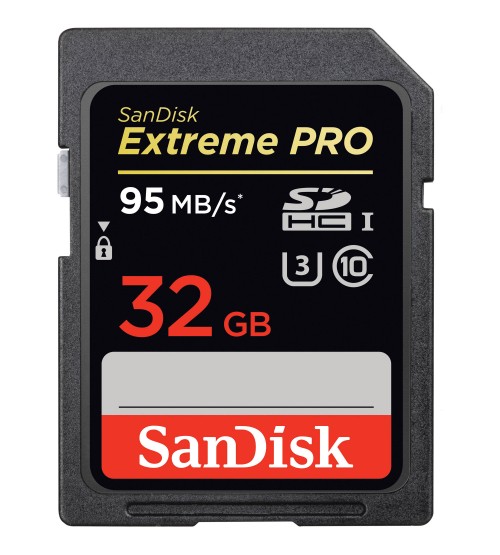SanDisk Extreme Pro SDHC UHS-I 95MB/s 32GB 